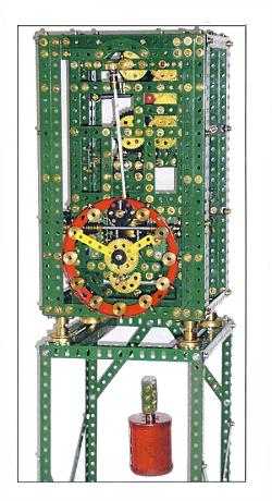 clock pendulum code descending